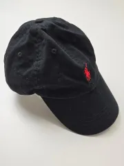 ポロ ブラック ベースボールキャップ 帽子