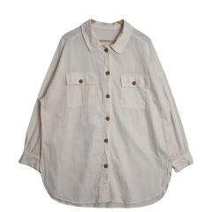 美品 Audrey and John Wad リネンCPOシャツジャケット - メルカリ