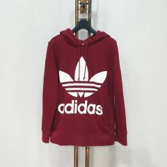 adidas アディダス パーカー 本田翼着用モデル ワンポイント刺繍ロゴ
