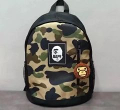 A BATHING APE カモフラージュ柄 リュック(ステッカー付き) - メルカリ