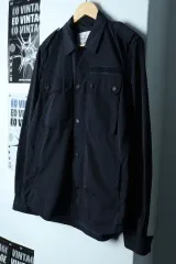 (L-XL) ブランドヴィンテージ ジップアップ ウィンドブレーカー アウター ジャケット ZADIG&VOLTAIRE ザディグ・エ・ヴォルテール - 15340のサムネイル