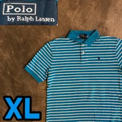 T8284 POLO by Ralph Lauren ポロシャツ　ボーダー