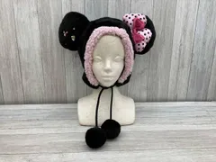 TokyoDisney Resort／ディズニー／キャップ／ミニーファンキャップ／ブラック／J690-8336-6-13227