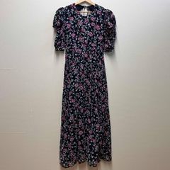 Rouje ルージュ PARIS GABIN ワンピース ドレス ネイビー - メルカリ