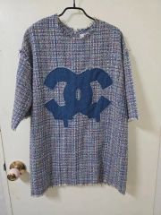 美品　45rpm デニムロングワンピース　インディゴブルー　F 美品 45rpm デニムロングワンピース インディゴブルー F - メルカリ