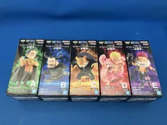 [全5種セット]バンプレスト ワンピｰス ワｰルドコレクタブルフィギュア -好敵手- ワンピｰス