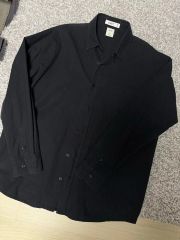 美品】ロンハーマン メンズ シャツジャケット 無地 黒 レーヨン - メルカリ