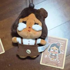 POP MART (ポップマート) POP BEAN (ポップビーン) コーヒー工場シリーズ ぬいぐるみ キーホルダー Crybaby (クライベイビー)