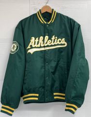 美品／NEW ERA／OAKLAND ATHLETICS／MLB／スタジャン／アスレチックス