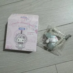 白フリル シナモロール ストラップ