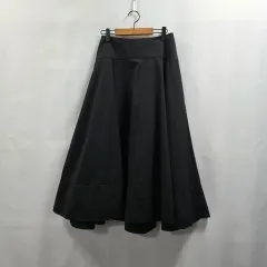 1135 ランバンコレクション LANVIN Aライン フレア ロング丈スカート 64-94のサムネイル