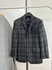 RAF SIMONS ラフ シモンズ ウール ブークレ パッチ ブレーザーのサムネイル