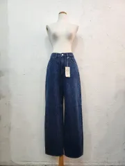 新品 ワイド デニム パンツ デニムパンツS