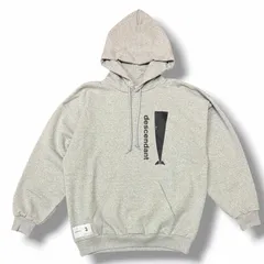 参考上代23100円 未使用 DESCENDANT 25AW CACHALOT HOODY カシャロフーディー スウェットパーカー ディセンダント 252ATDS-HPM02S グレー 3 （14696M）のサムネイル
