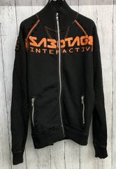 90s sabotage サボタージュ ショットガンジップアップスウェット