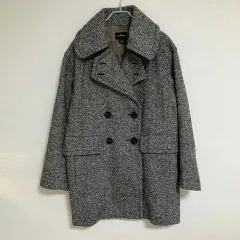 クラブモナコ グレー トレンチ ハーフコートのサムネイル