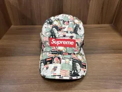 supreme シュプリーム 23SS 総柄 キャップ magazine camp cap マガジンキャンプキャップ SNKRDUNK