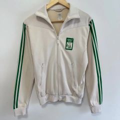 希少☆ L アディダス トラックジャケット スタンスミス 白 緑 ジャージ 