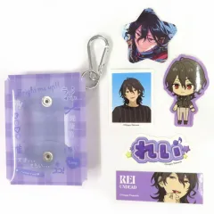 【中古】グッズセット 朔間零 ケース＆ステッカーセット 「あんさんぶるスターズ!! 10周年展示会 Bright me up!!」