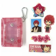 中古】グッズセット 朱桜司 ケース＆ステッカーセット 「あんさんぶる