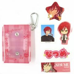 中古】グッズセット 逆先夏目 ケース＆ステッカーセット 「あんさん