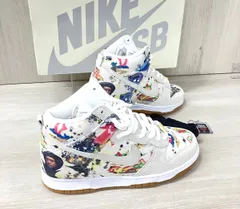 NIKE SBX SUPREME/ナイキエスビー×シュプリーム/スニーカー/FD8779- 100/Dunk High Rammellzee/ホワイト/28cm