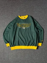 90s LEE SPORT グリーンベイ・パッカーズ ヴィンテージ スウェットシャツ (110)