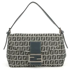 フェンディ ハンドバッグ ズッキーノ マンマバケット キャンバス レザー FENDI