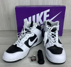 NIKE × Supreme ナイキ×シュプリーム SB DUNK HIGH OG QS 'BY ANY MEANS' スニーカー [DN3741-002] ブラック×ホワイト [約28.5.cm] 箱付