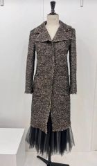 名作】D&G ドルチェ＆ガッバーナ レザートリム トレンチコート 