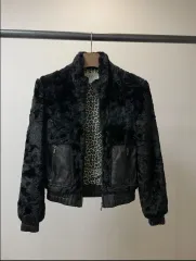 (90) GUESS USA ゲス Y2K ファー ジャケットのサムネイル