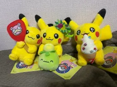 香川 ポケモン ピカチュウ キーホルダー人形 3種 まとめ