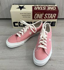 未使用 CONVERSEコンバース ワンスター スエード ピンク 27cm 箱付 