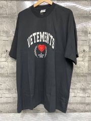 大人気・Lサイズ】ヴェトモン 両面ロゴ スタッフ 半袖 Tシャツ 