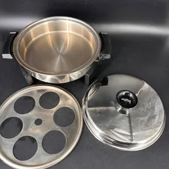  Queen/ロイヤルクイーン 鍋 4点セット フライパン 蒸し器欠品 札幌市 白石区 東札幌 65%OFF ロイヤルクイーン 18cm鍋3 点セット 中古・IH対応｜Yahoo