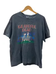 バンド band 80s 80年代 Grateful Dead グレイトフル・デッド  Golden Gate Bridge USA製 バンT フェード 黒 Tシャツ プリント ブラック XLサイズ 104MT-3086