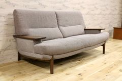 e5 美品！！葉山家具 WAZA タモ無垢材 2.5人掛けソファ - メルカリ