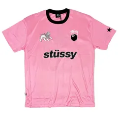 ◾️ STUSSY ◾️ ステューシー Tシャツ 半袖 Stussy Football T-Shirt Pink  L