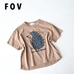 【SALE】【40%OFF】FOV / フォブ　 子供服　F/B　Hedgehog　Tシャツ　男の子　女の子　SSのサムネイル
