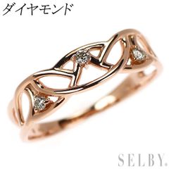 GSTV K18PG ローズカット ピンクサファイア リング 0.70ct 一文字