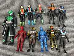 仮面ライダー ソフビ フィギュア まとめ売り 10