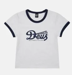 DEUS EX MACHINA ウィメンズ everyday ringer tee l/greyのサムネイル