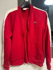レア！Lacoste レッド ジップアップジャケット サイズ4 - メルカリ