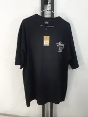 STUSSY ステューシー 半袖Tシャツ Classic Gear ブラック XXL 新品