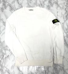 正規品 ストーンアイランド ロンT 長袖 Tシャツ ホワイト 白 ワッペン