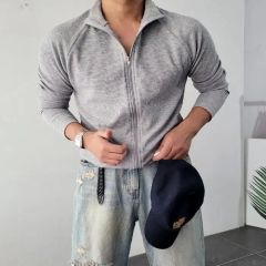 R*o様 短丈 long sleeve zip tshirt y2k opium - メルカリ
