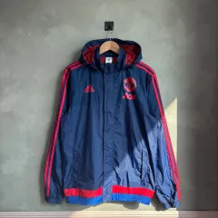 adidas マンチェスター・ユナイテッドFC ウィンドブレーカー ネイビー