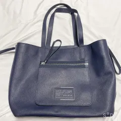 マークジェイコブス ネイビー トートバッグ