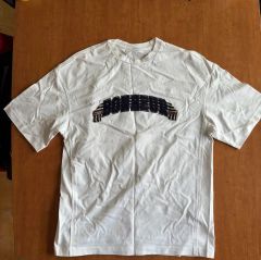 FC Real Bristol バンダナ柄 ホワイト Tシャツ ポケット付き - メルカリ