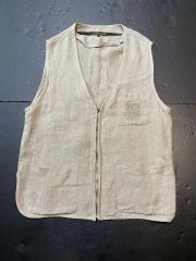 ナイジェルケーボン FRENCH HOSPITAL VEST - フレンチリネン - メルカリ